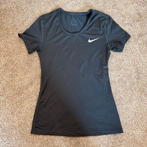 Nike Women's Dri Fit Black Short Sleeve Tee